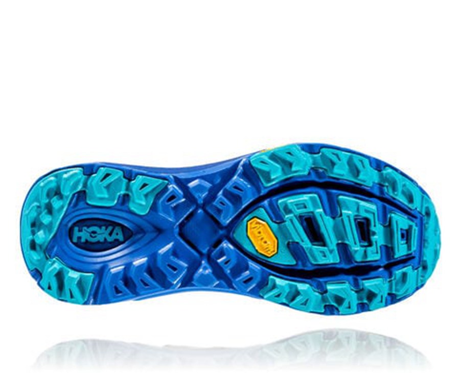 Tenis Trail Hoka One One Feminino Azuis - Mafate Speed 2 - 036-DLAIKX